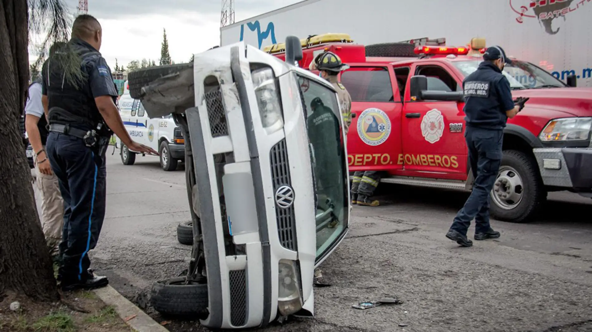 Aparatoso accidente 3